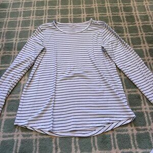 Orvis Striped L/S Tee M